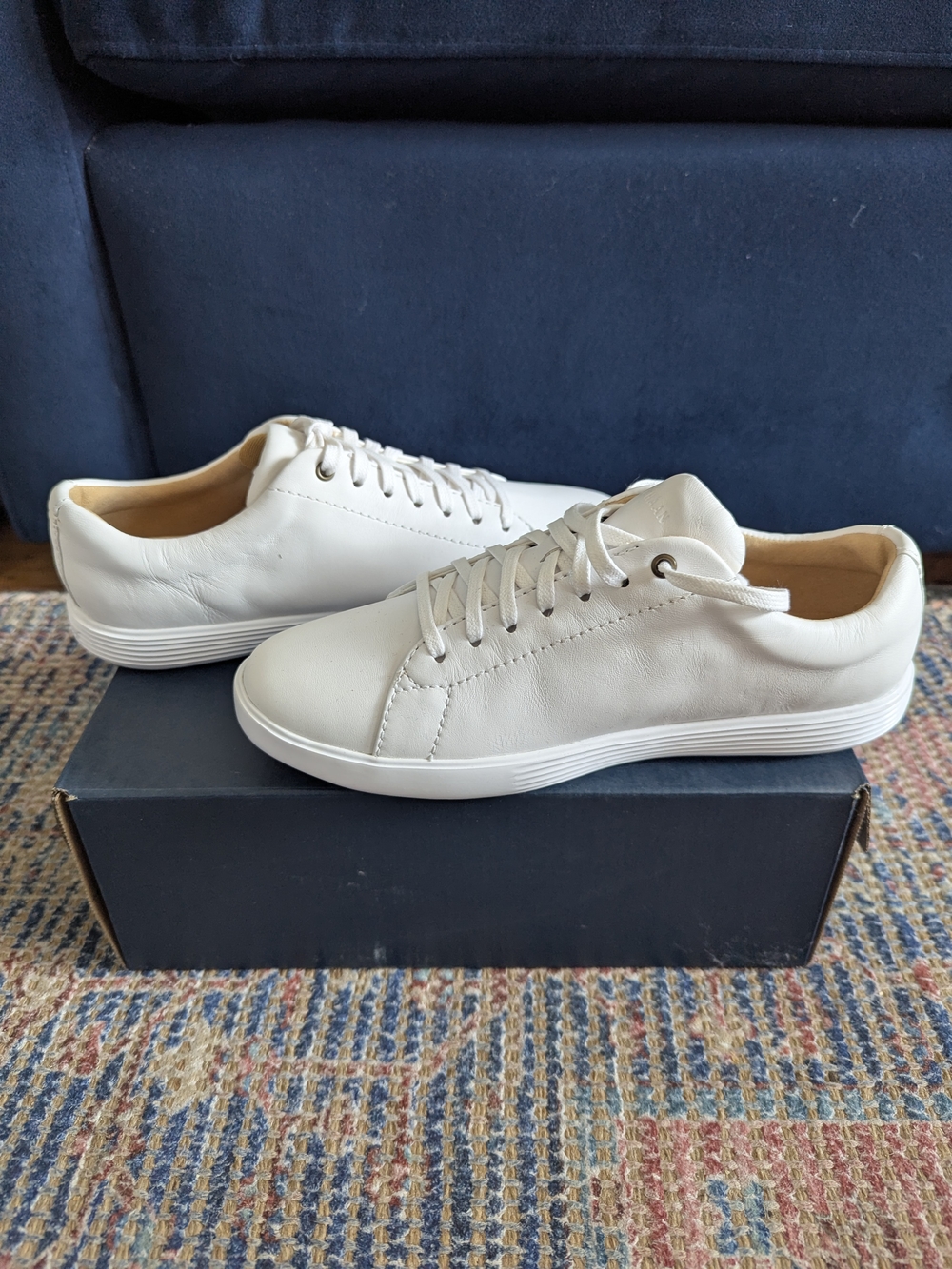 Cole Haan Grand Crosscourt Sneakers White US 7.5 - Picture 4 of 5